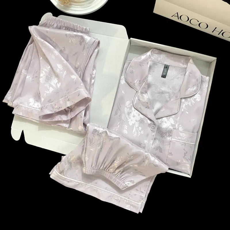 WANANNI Pajama Set Women's Purple-3