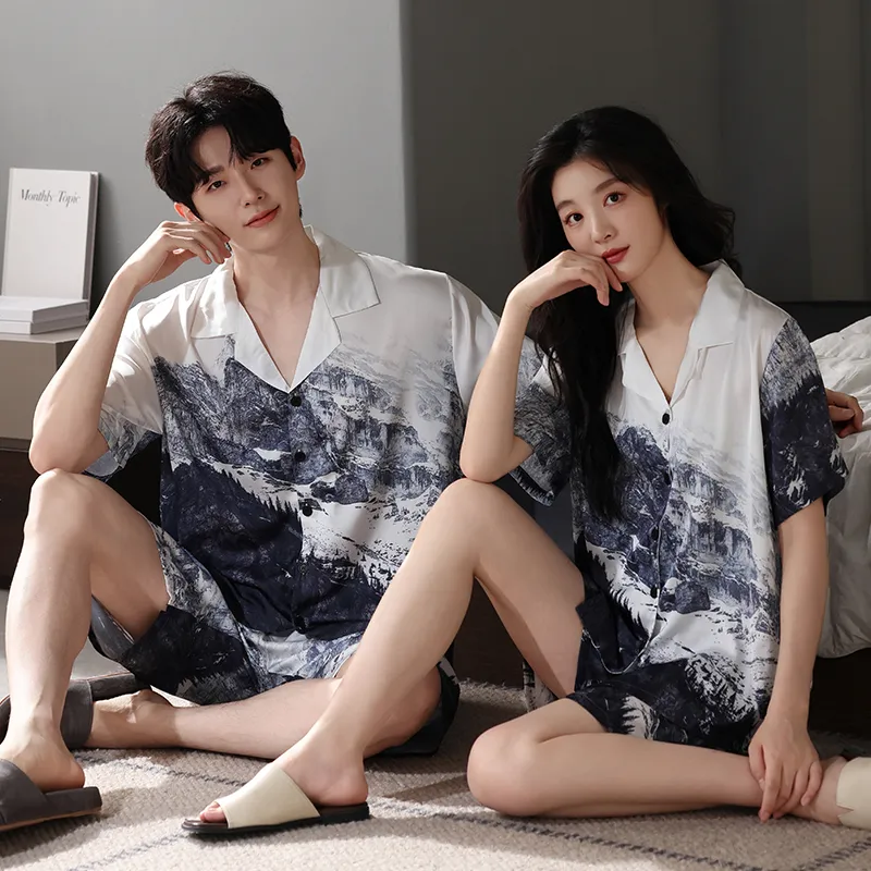 WANANNI Pajama Set Unisex Image Color-6