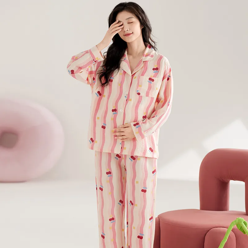 WANANNI Pajama Set Women's Pink-6