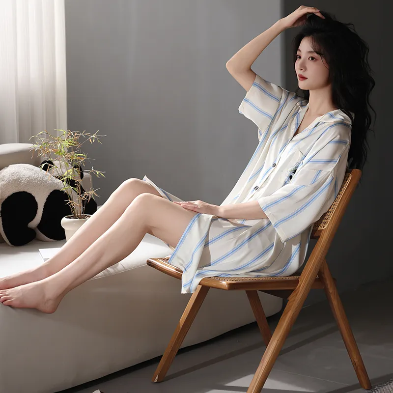 WANANNI Nightgown Women's Image Color-6