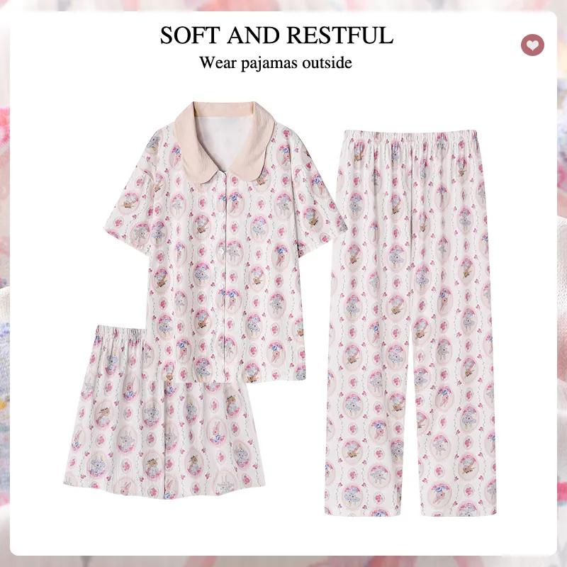 WANANNI Pajama Set Women's Pink-1