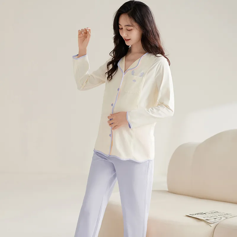 WANANNI Pajama Set Women's Sky Blue-7