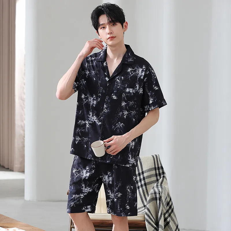 WANANNI Pajama Set Men's Image Color-7