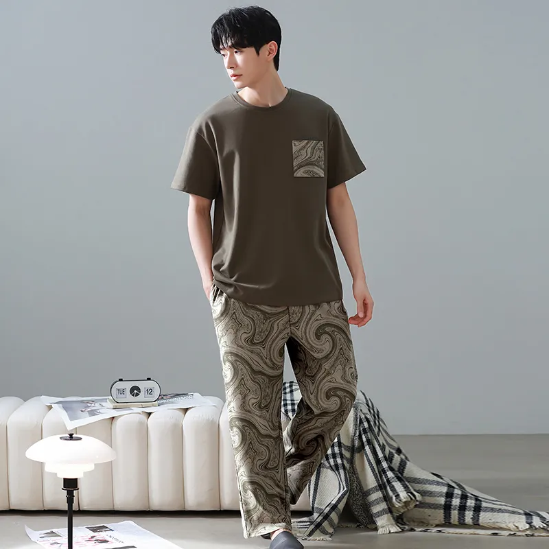 WANANNI Men Pajama Sets-3