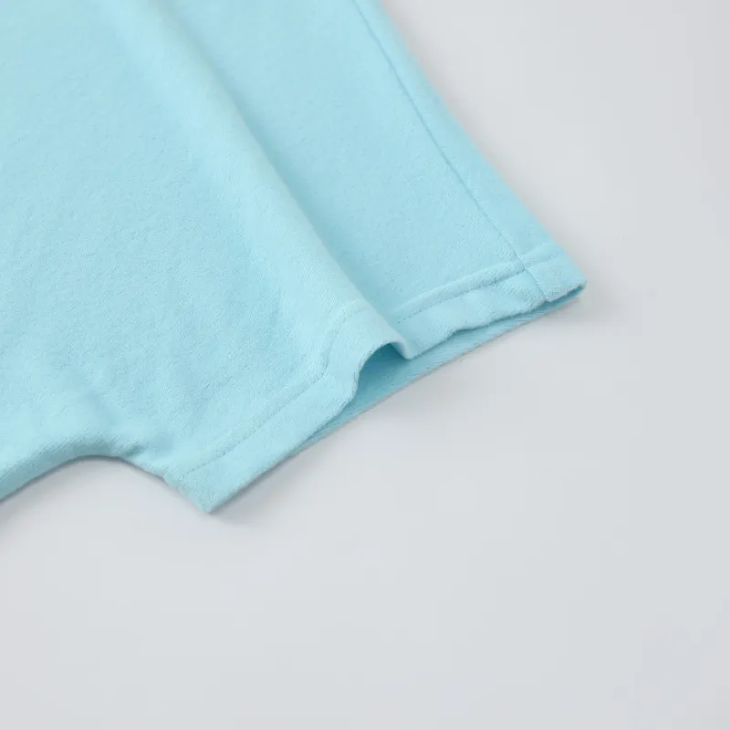 WANANNI Pajama Set Women's Fluorescent Blue-3