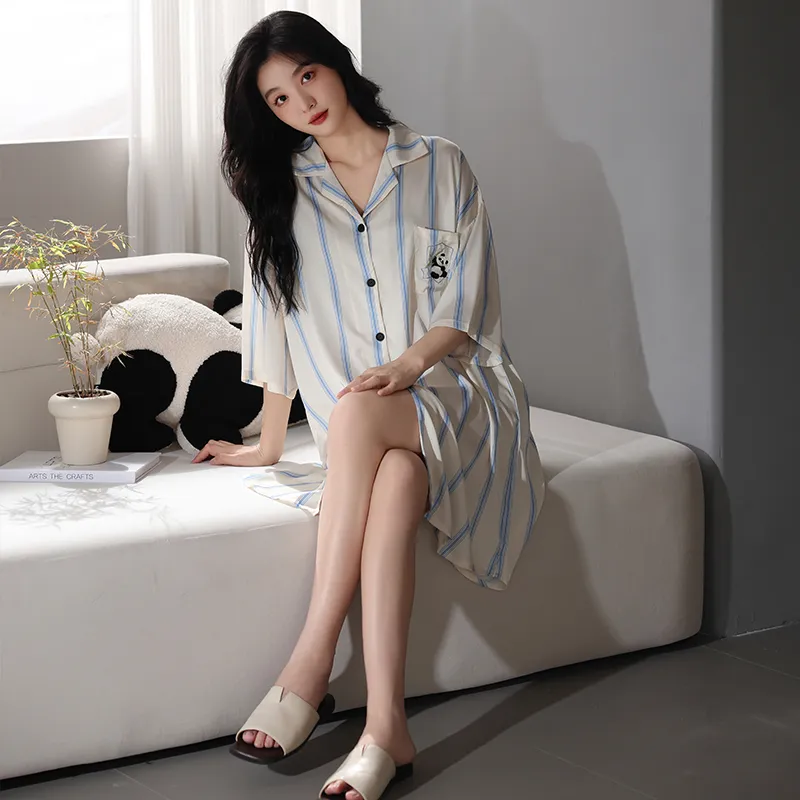 WANANNI Nightgown Women's Image Color-2