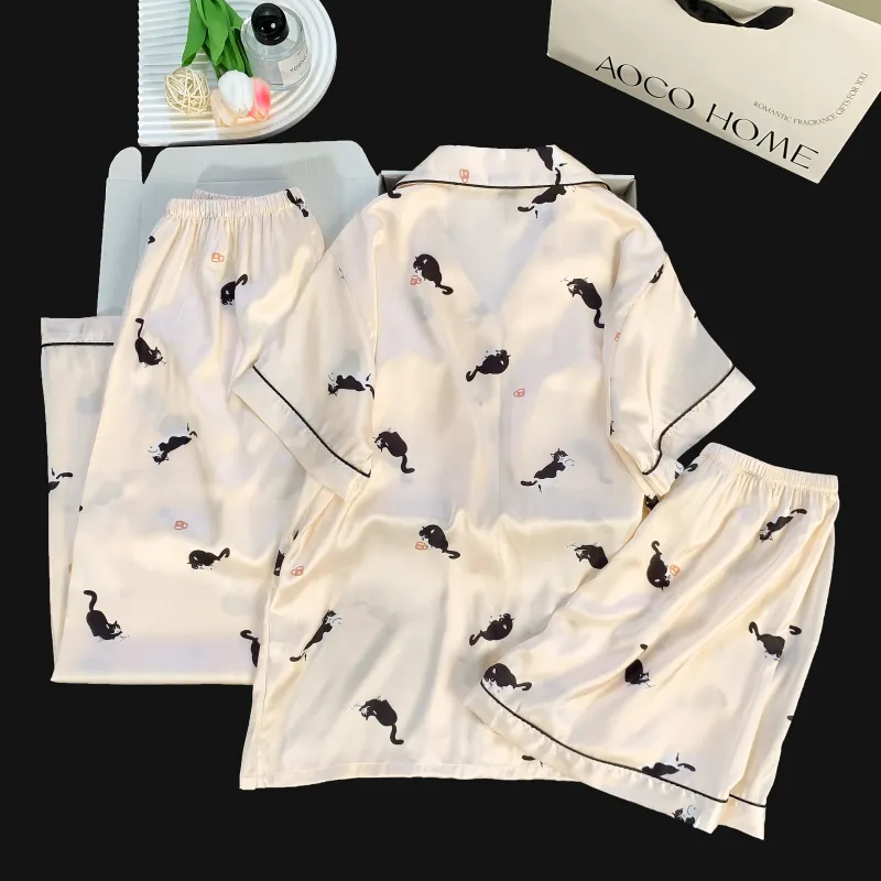 WANANNI Women's Pajama Sets-5