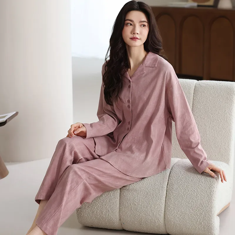 WANANNI Pajama Set Women's Dusty Pink-5