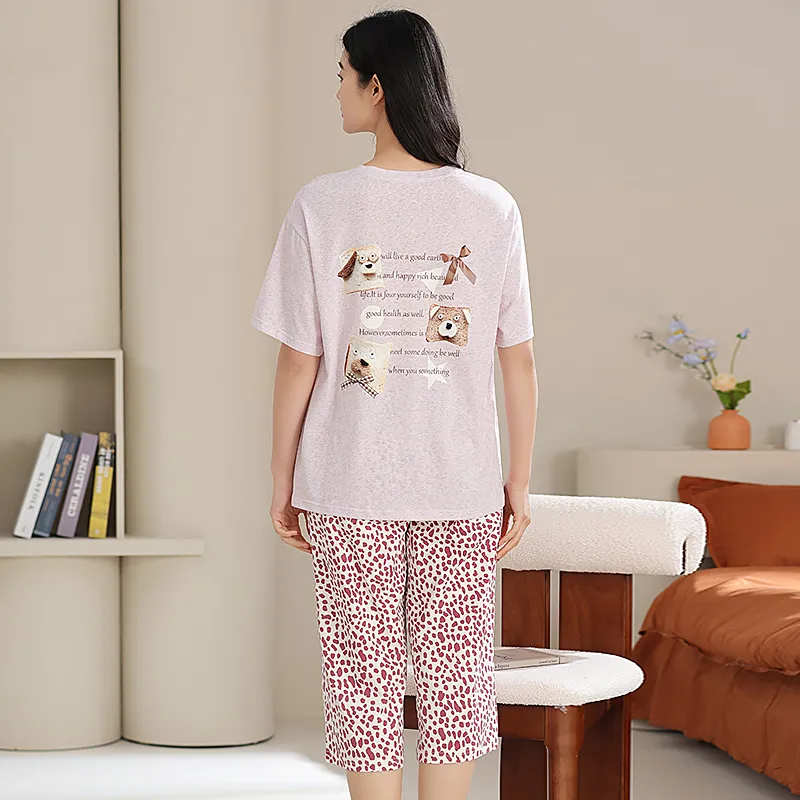 WANANNI Pajama Set Women's Purple Pink-6