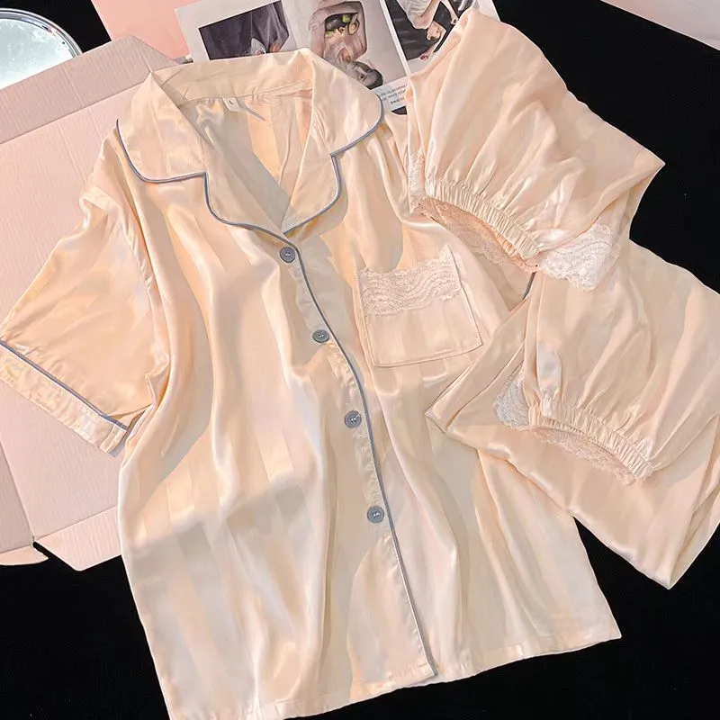 WANANNI Pajama Set Women's Champagne-6