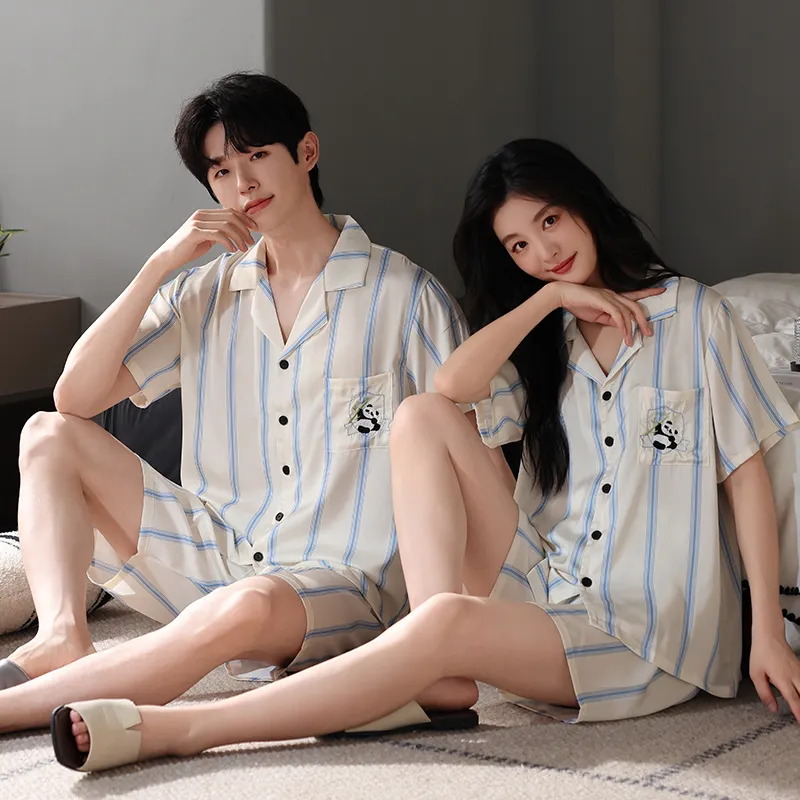 WANANNI Pajama Set Unisex White-6