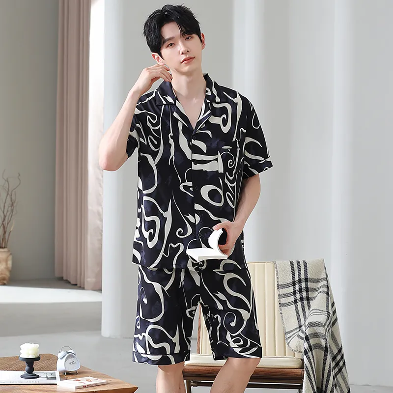 WANANNI Pajama Set Men's Image Color-13