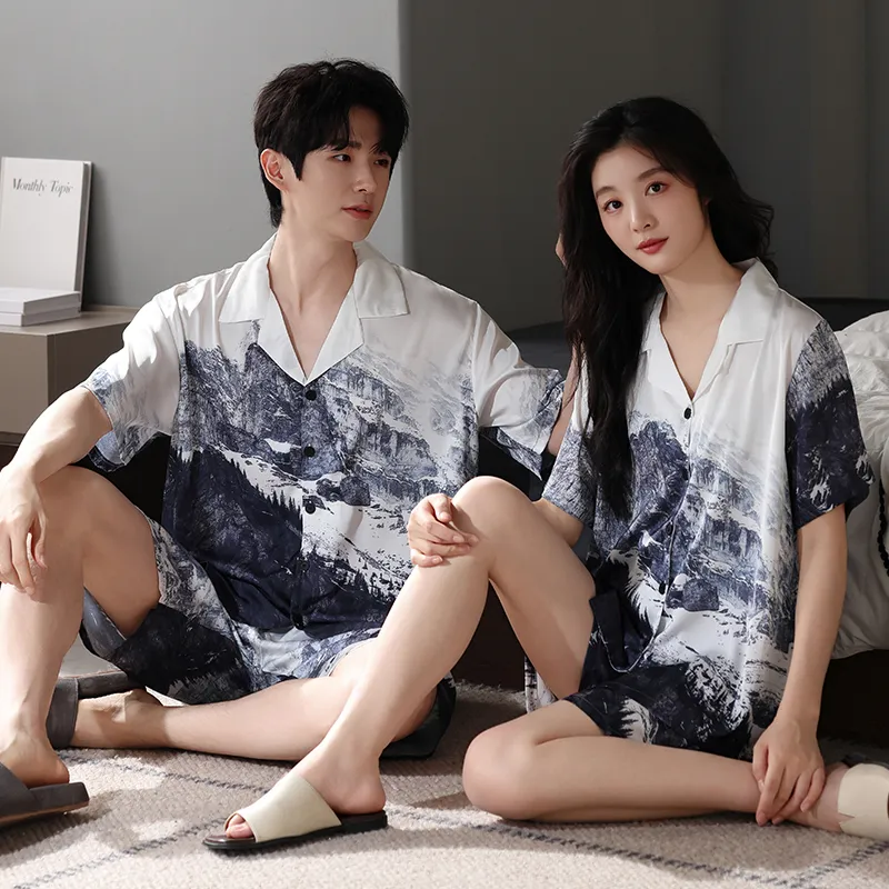 WANANNI Pajama Set Unisex Image Color-7