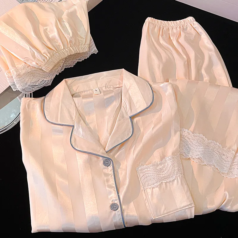WANANNI Pajama Set Women's Champagne-5