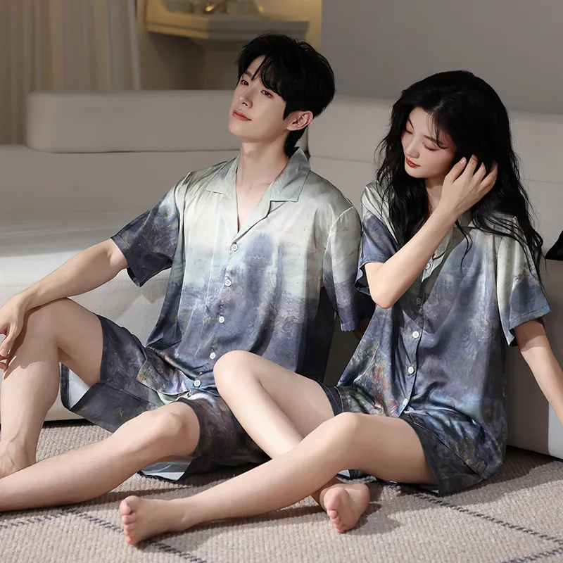 WANANNI Pajama Set Unisex Image Color-6