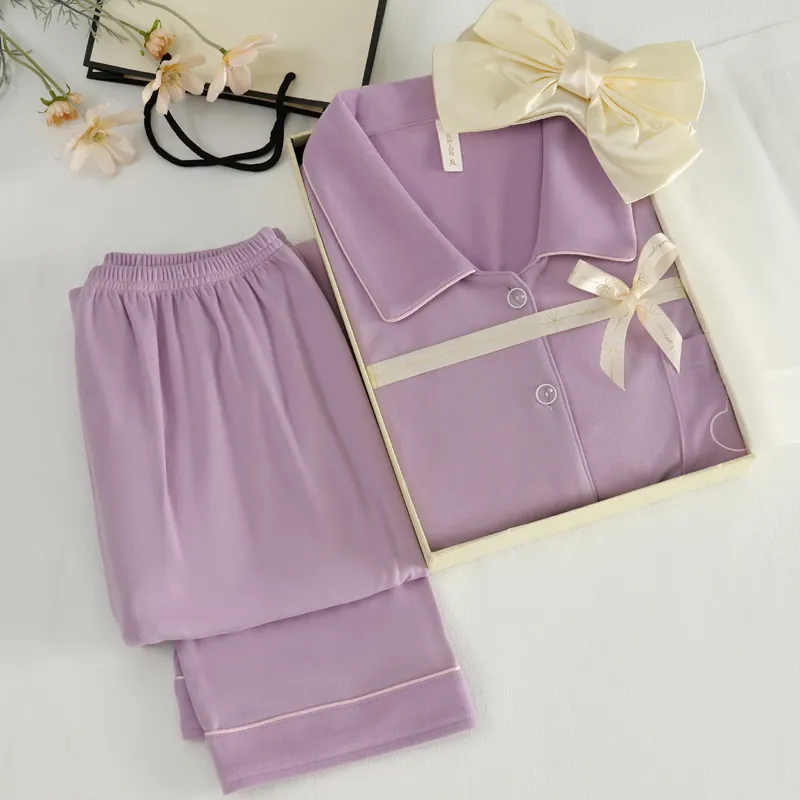 WANANNI Pajama Set Women's Lilac-2