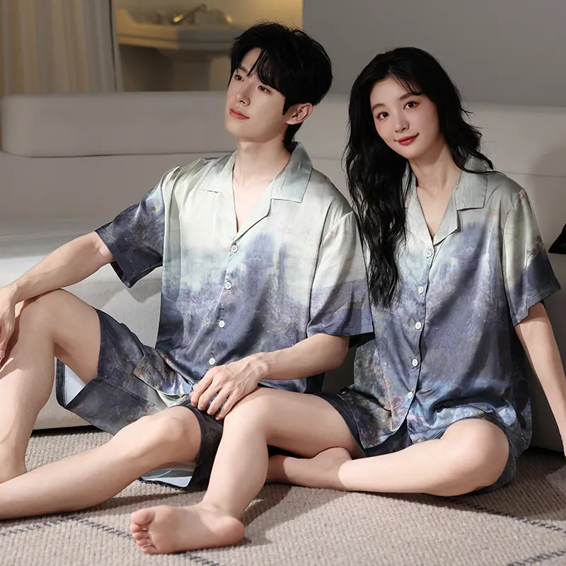WANANNI Pajama Set Unisex Image Color-3