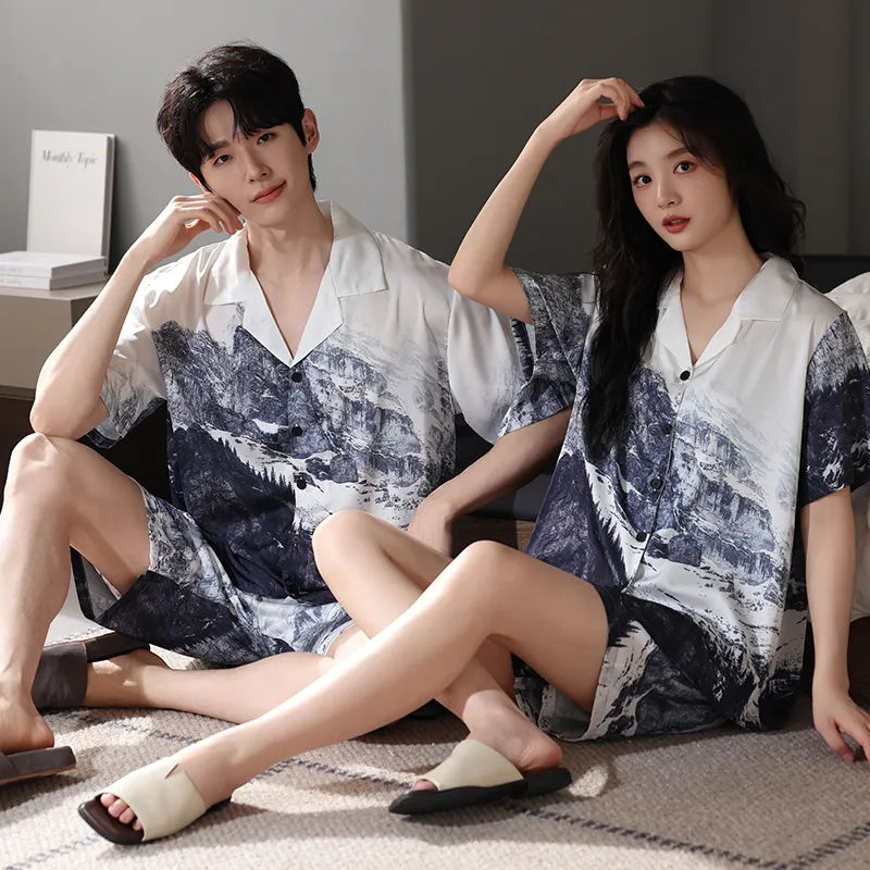 WANANNI Pajama Set Unisex Image Color-4