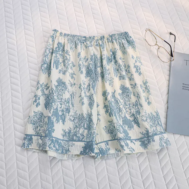 WANANNI Pajama Set Women's Blue-7