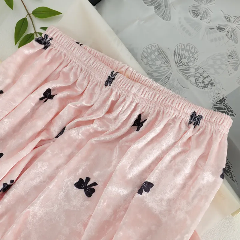 WANANNI Pajama Set Women's Light Pink-4