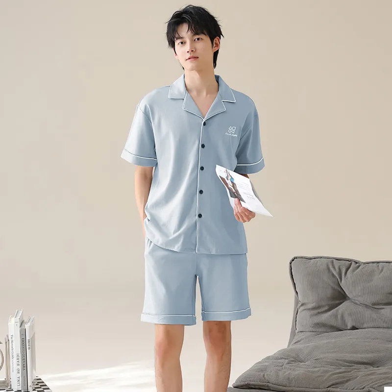 WANANNI Pajama Set Men's Sky Blue-7