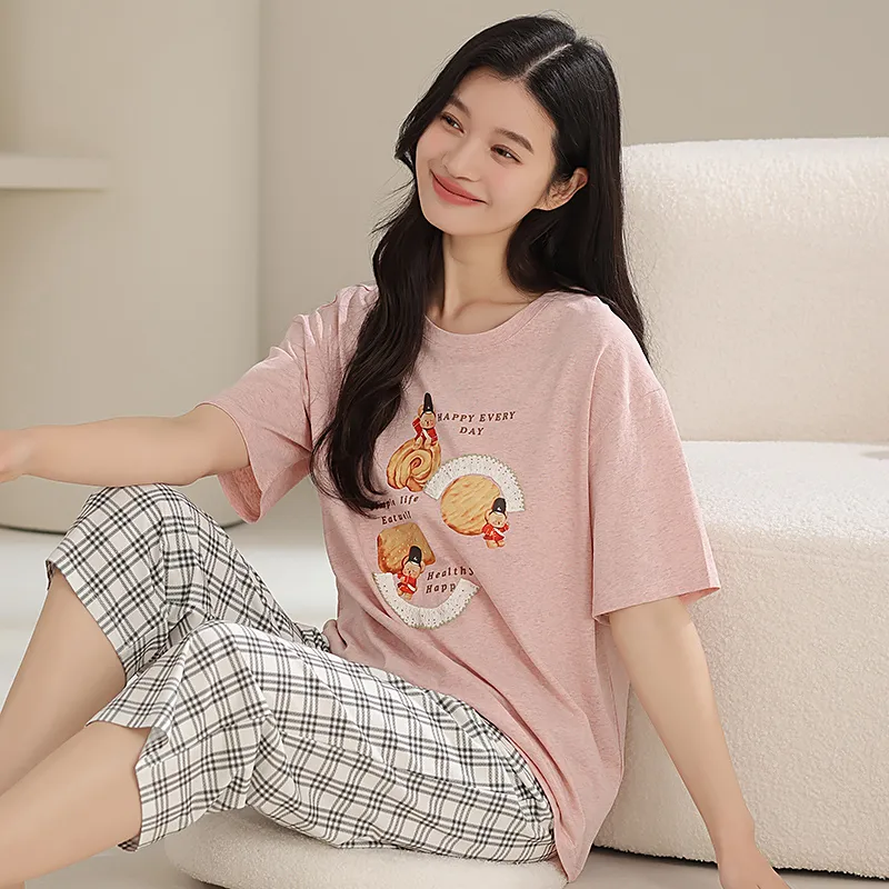 WANANNI Pajama Set Women's Pink-5