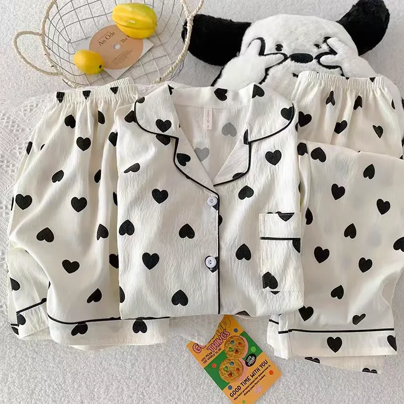 WANANNI Pajama Set Women's White-1