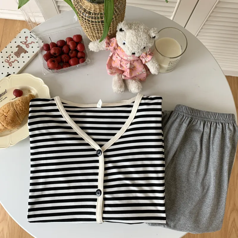 WANANNI Pajama Set Women's Black-7