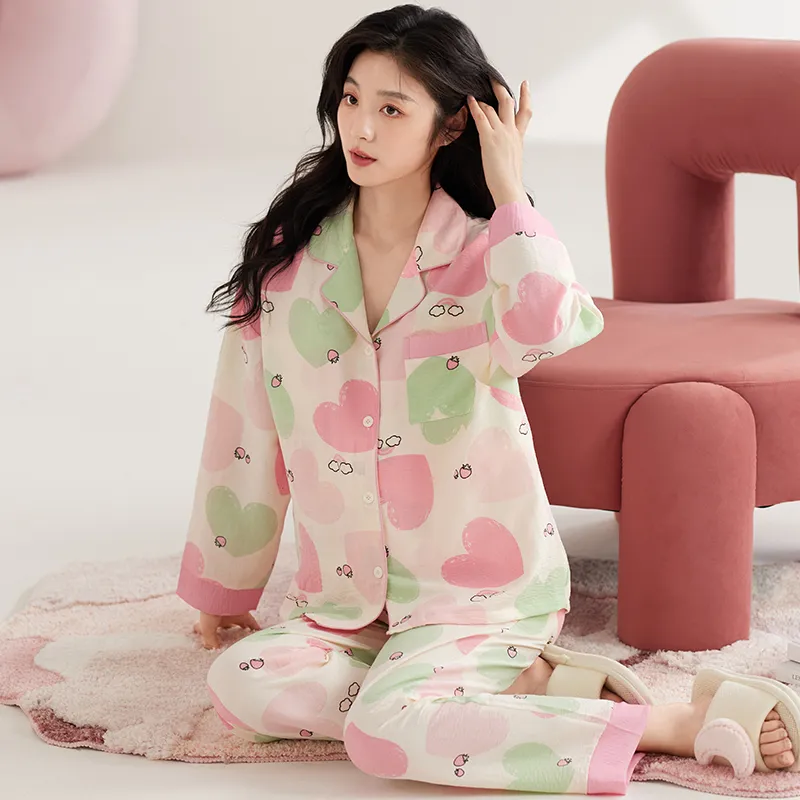 WANANNI Pajama Set Women's Pink-7
