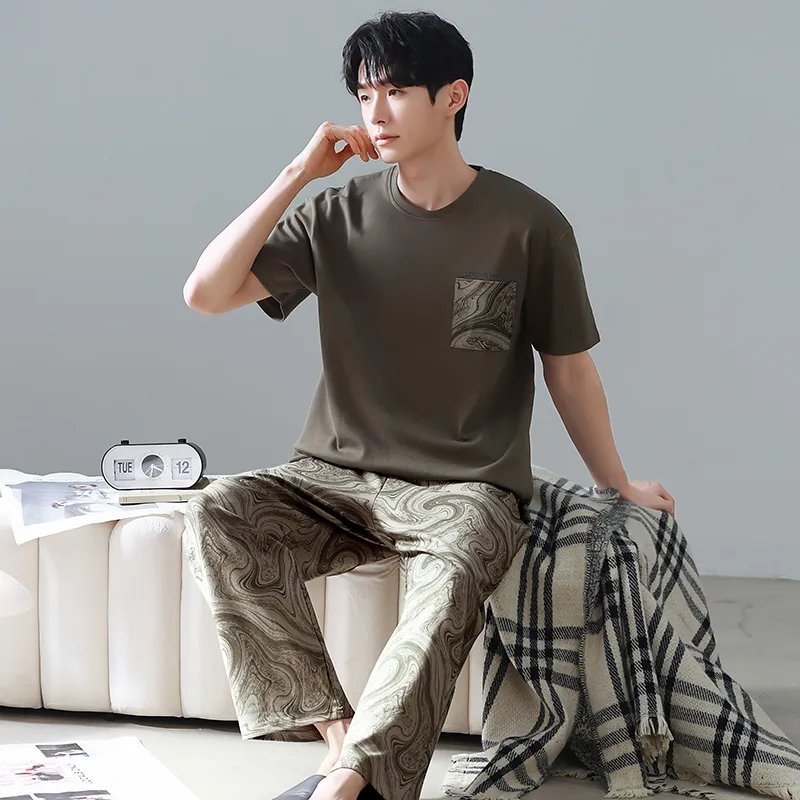 WANANNI Men Pajama Sets-5