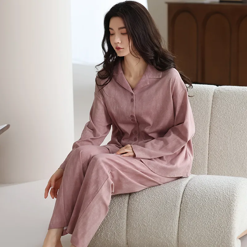 WANANNI Pajama Set Women's Dusty Pink-4