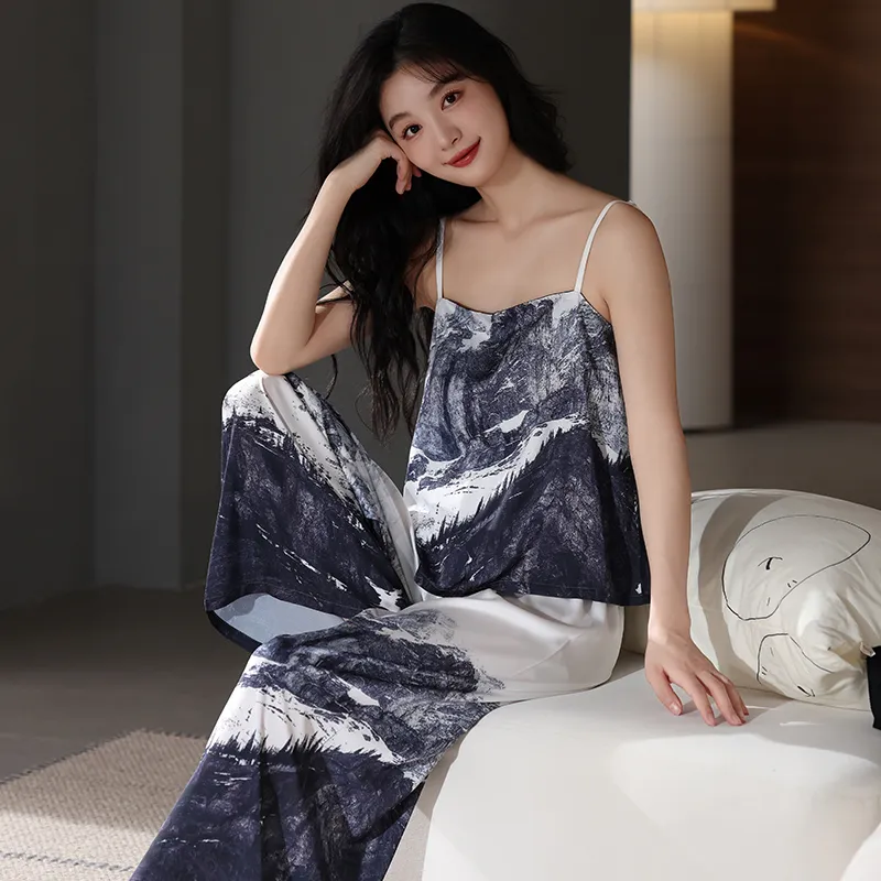 WANANNI Pajama Set Women's Image Color-26