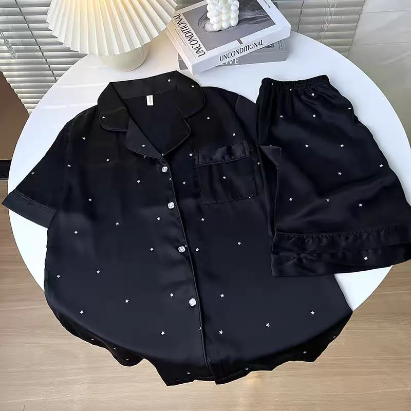 WANANNI Pajama Set Women's Romantic Galaxy-1