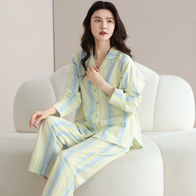 WANANNI Pajama Set Women's Mint Green-1