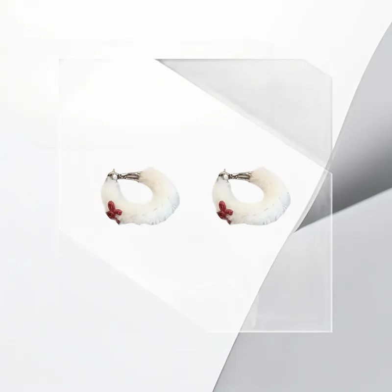Universe Search S925 Silver Stud Earrings Women's-3