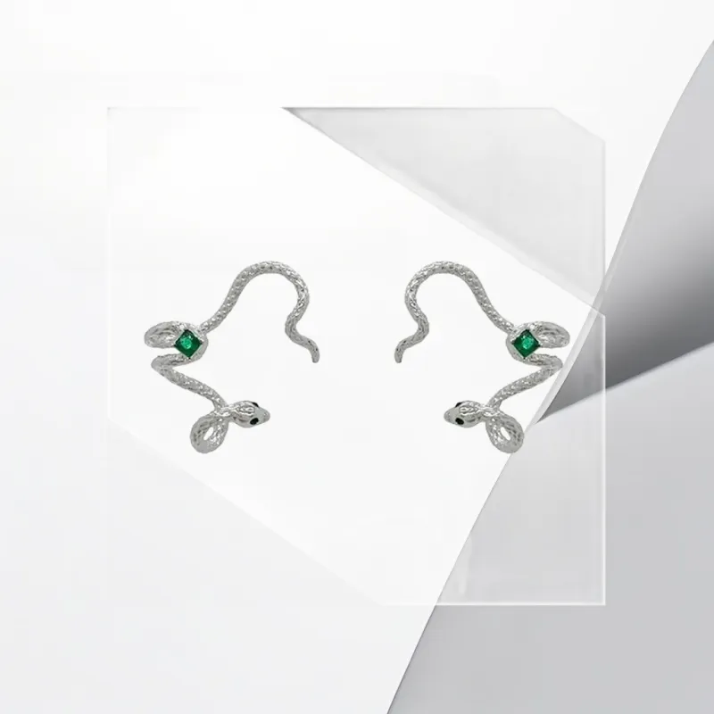 Universe Search Alloy Clip On Earrings Unisex-3