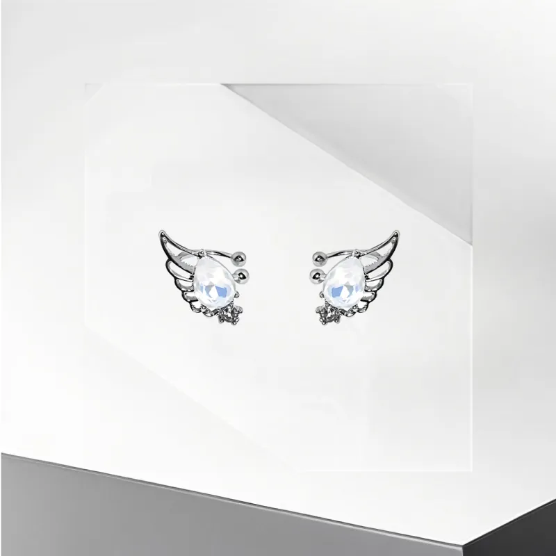 Universe Search S925 Silver Clip On Earrings Women's-5