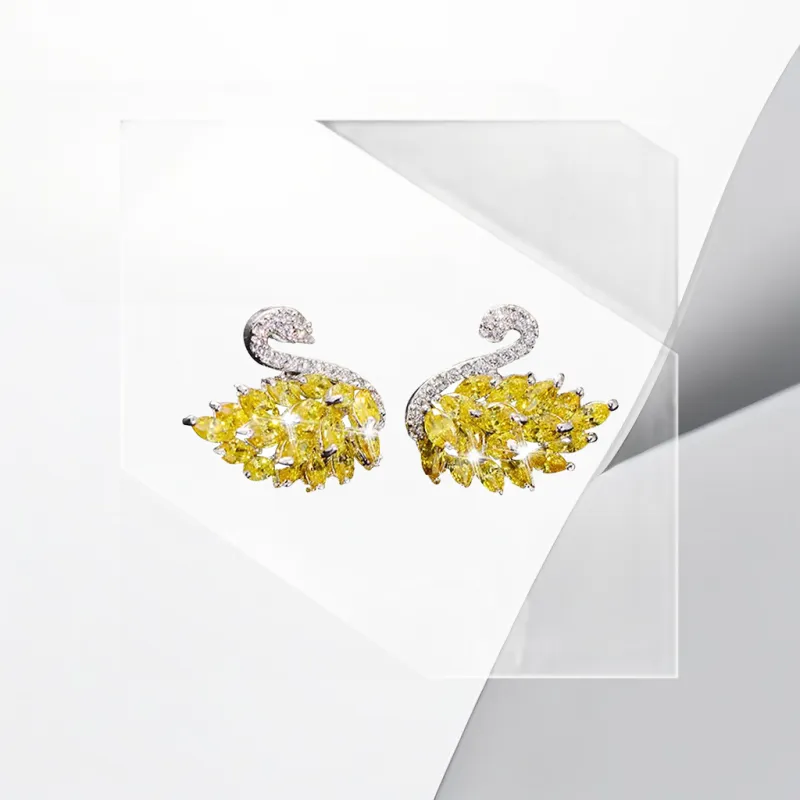 Universe Search Alloy Stud Earrings Unisex-8