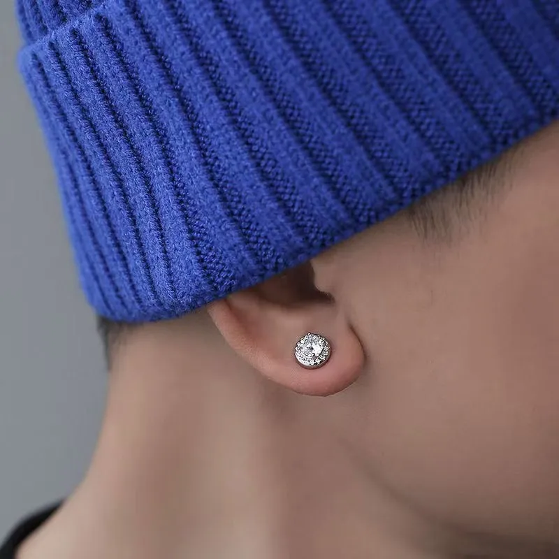 Universe Search Alloy Clip On Earrings Unisex-6