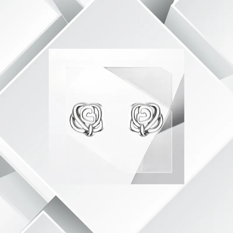 Universe Search Alloy Stud Earrings Women's-3