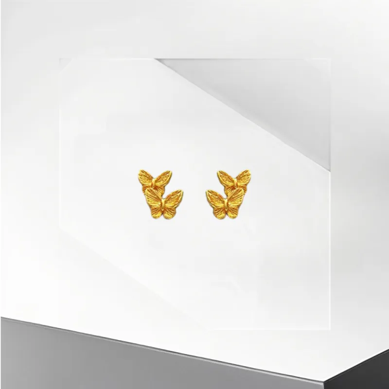 Universe Search Alloy Stud Earrings Women's-6