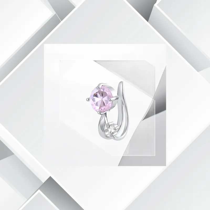 Universe Search Alloy Clip On Earrings Unisex-9