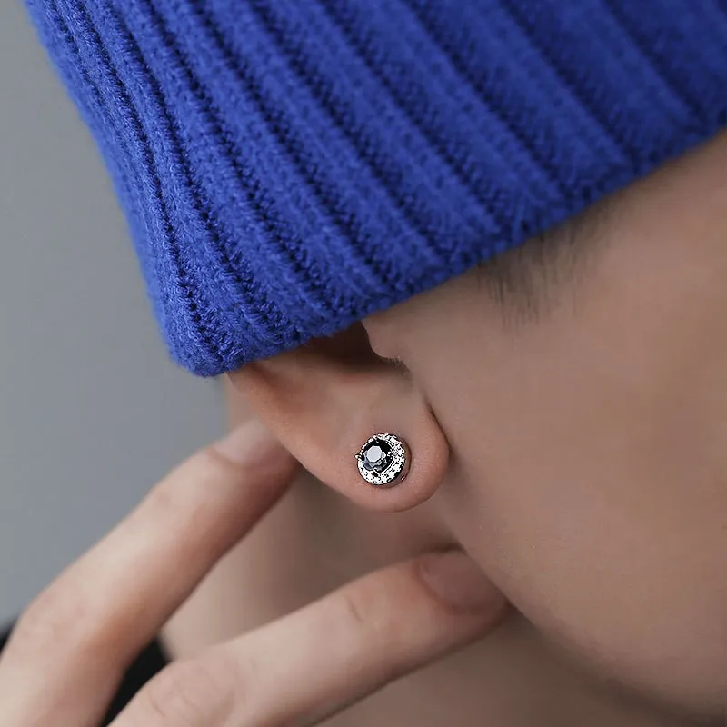 Universe Search Alloy Clip On Earrings Unisex-1