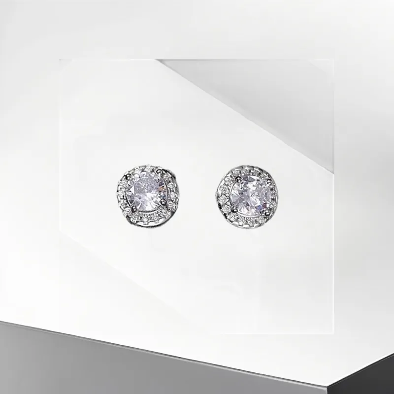 Universe Search Alloy Clip On Earrings Unisex-9