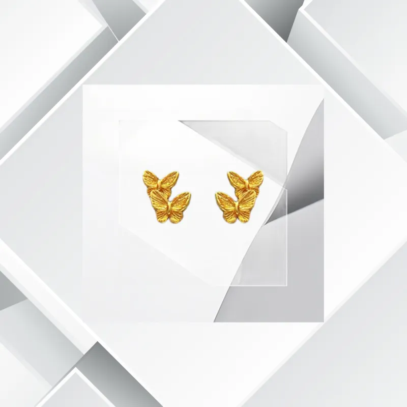 Universe Search Alloy Stud Earrings Women's-4