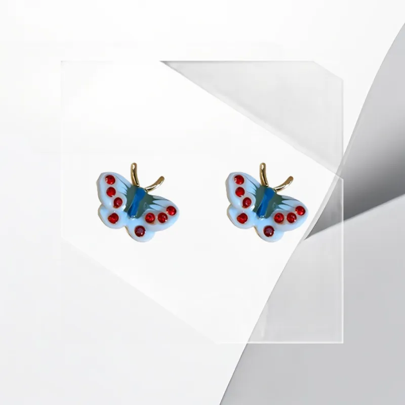 Universe Search S925 Silver Stud Earrings Women's-3