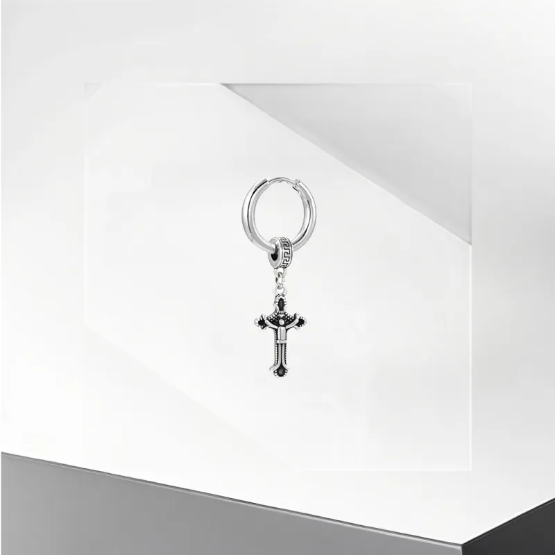 Universe Search Alloy Stud Earrings Unisex-10