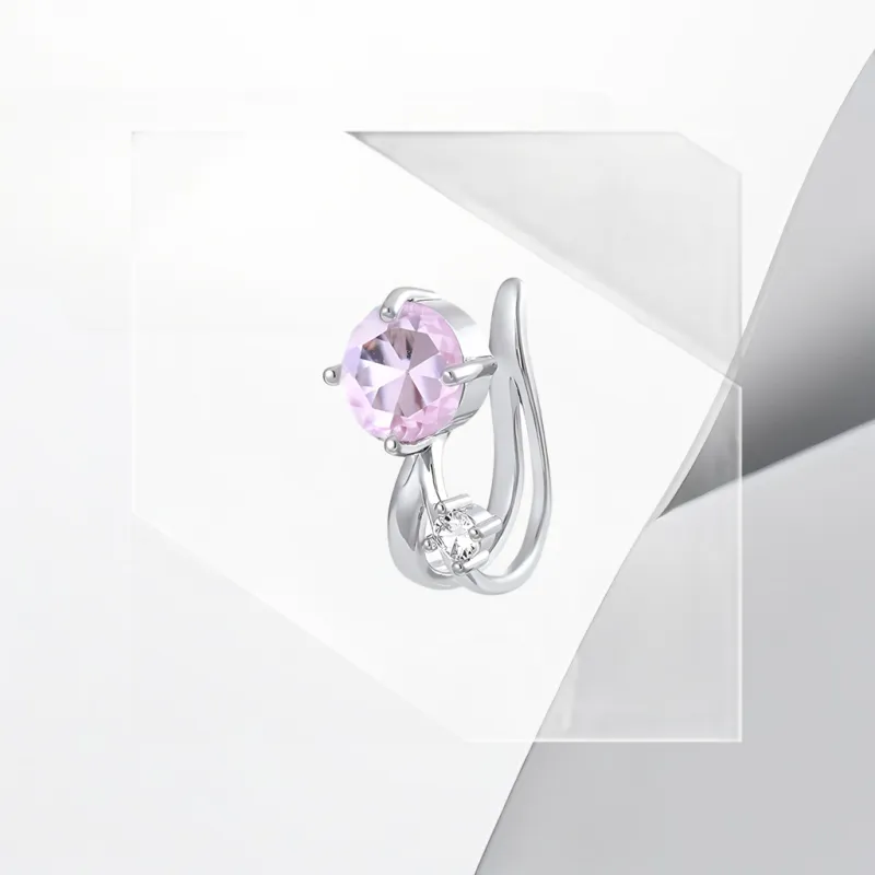 Universe Search Alloy Clip On Earrings Unisex-11