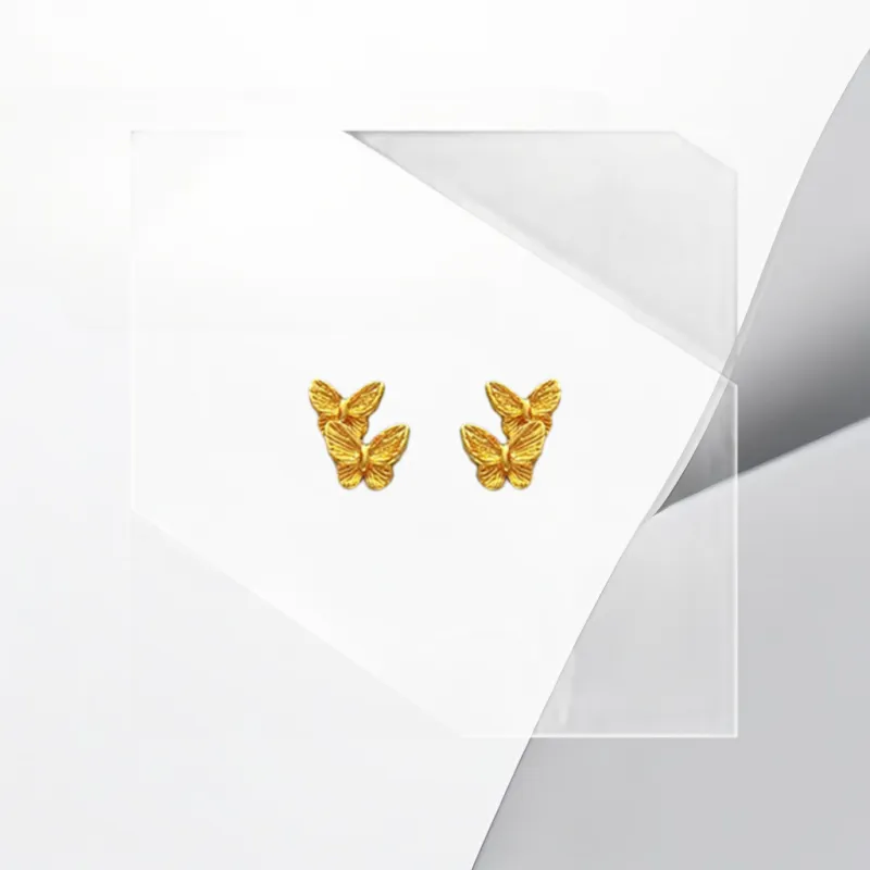 Universe Search Alloy Stud Earrings Women's-5