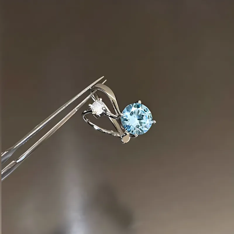 Universe Search Alloy Clip On Earrings Unisex-2